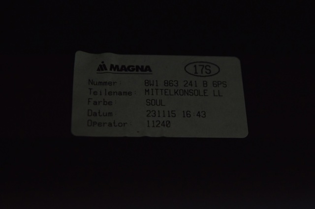 8W0864207H38M VAG Кронштейн подлокотника купить в Одесса