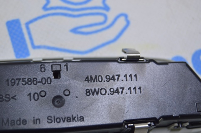 8W0947111ET1 VAG Плафон освещения салона (кабины) задний купить в Львов