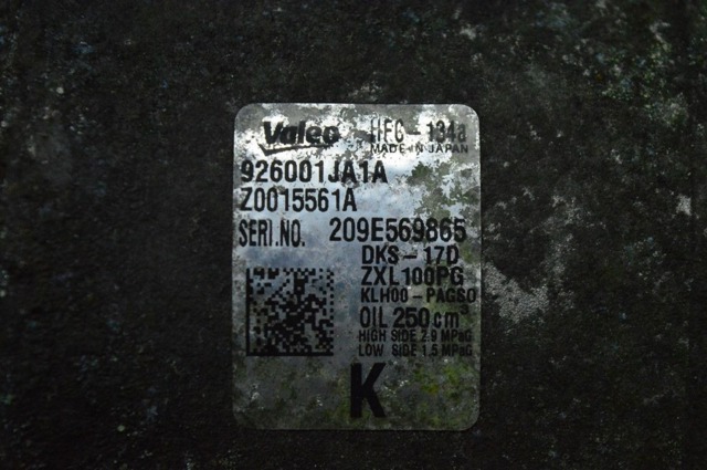 Насос кондиционера 926001JA1A NISSAN