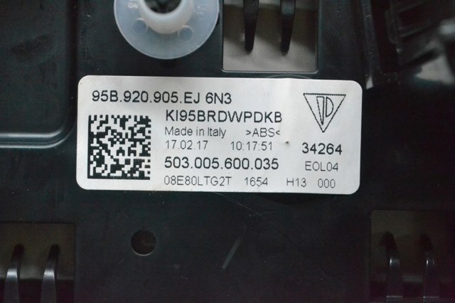 95B419732GT8 PORSCHE Накладка рулевого колеса купить в Киев