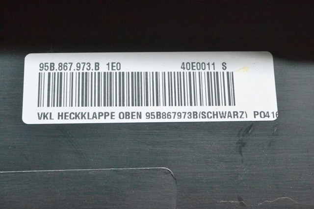 PORSCHE 95B8679731E0 Обшивка (облицовка) крышки багажника (двери 3/5-й задней) в наличии Черновцы