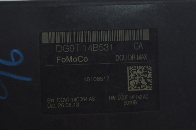 FORD DG9T14B531CA в наличии Харьков