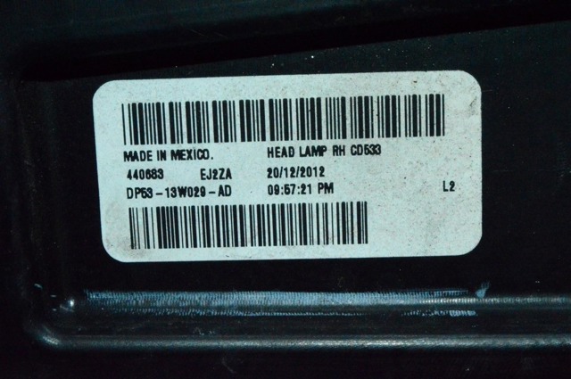 DP5Z13008S FORD Фара правая купить в Тернополь