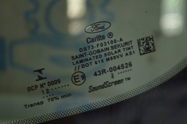 FORD DS7Z5403100A Лобовое стекло в наличии Запорожье