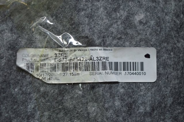 FORD DS7Z5445422AA Панель багажного отсека задняя в наличии Кривой Рог