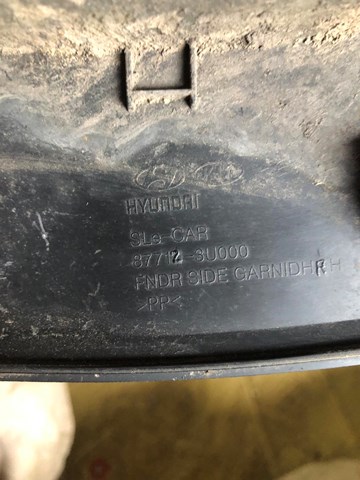 877123U000 HYUNDAI Накладка крыла переднего правого купить в Запорожье