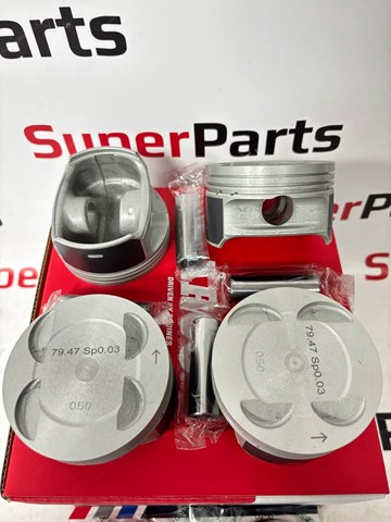 0157602 MAHLE Поршень на 1 цилиндр, 2-й ремонт купить в Одесса