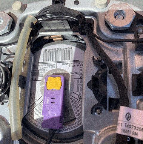 VAG 1K0880201A1BZ Подушка безопасности (AIRBAG) водительская в наличии Кривой Рог