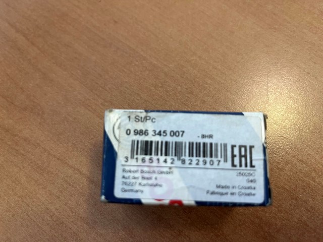 BOSCH 0986345007 Датчик давления масла в наличии Одесса