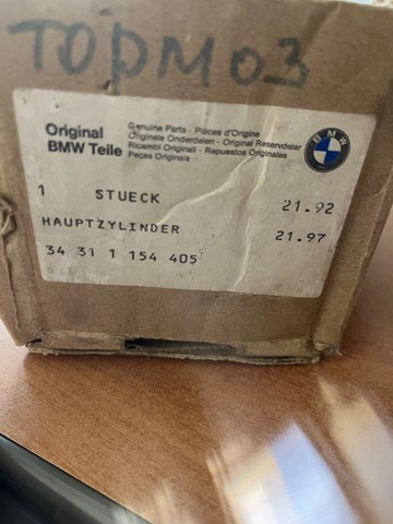 34311154405 BMW Цилиндр тормозной главный купить в Запорожье
