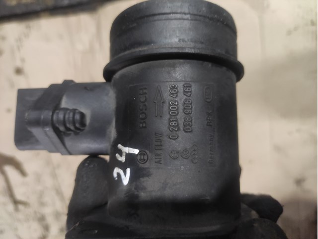 VAG 0281002463 Датчик потока (расхода) воздуха, расходомер M.A.F. - (Mass Airflow) в наличии Полтава