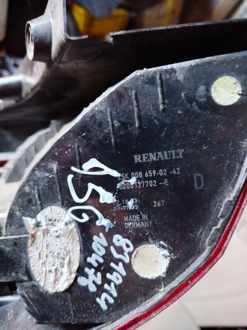 8200493375 RENAULT Задний фонарь купить в Винница