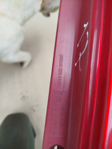 CB8151160B MAZDA Фонарь задний левый купить в Тернополь