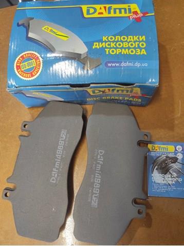 Колодки тормозные дисковые комплект F417 DAFMI