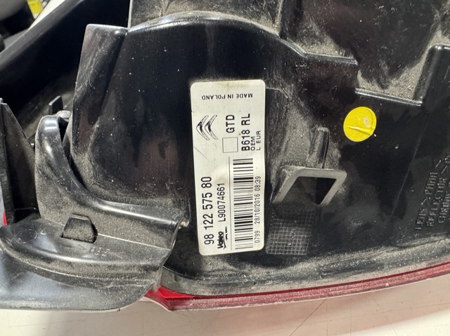 PEUGEOT 9812257580 Фонарь задний левый в наличии Киев