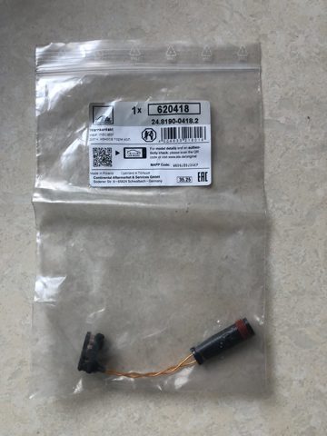 ATE 620418 Датчик износа тормозных колодок задний в наличии Черновцы