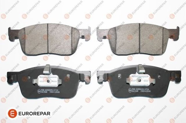 Тормозные колодки 1675991780 EUROREPAR