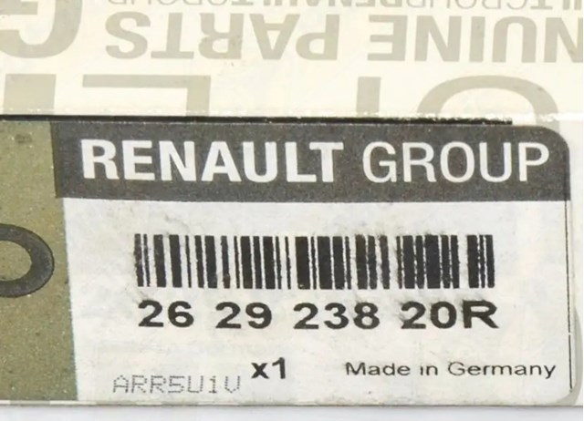 262923820R RENAULT Лампочка противотуманной фары купить в Украина