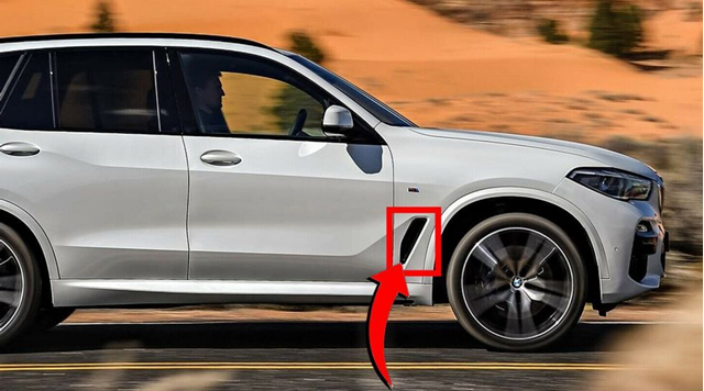 Молдинг крыла переднего правого 51137418178 BMW