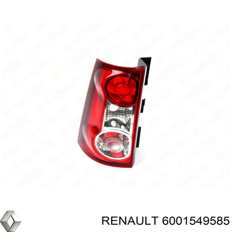6001549585 RENAULT Фонарь задний левый купить в Сумы