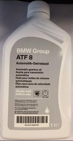 Масло трансмиссионное 83225A28F03 BMW