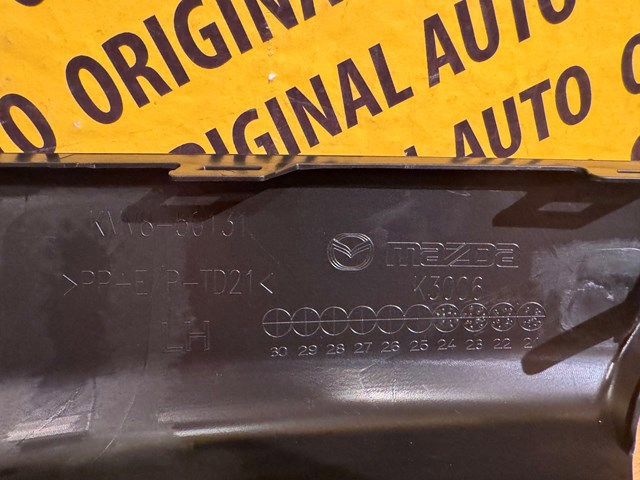 MAZDA KMV850131 Накладка бампера переднего левая в наличии Николаев