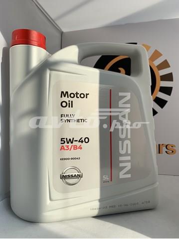 Nissan motor oil 5w-40, , 5л. ke90090042