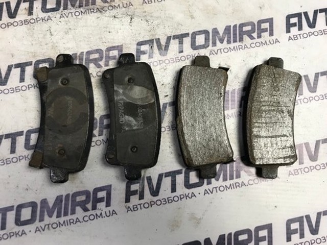 OPEL 95514644 Задние тормозные колодки в наличии Николаев
