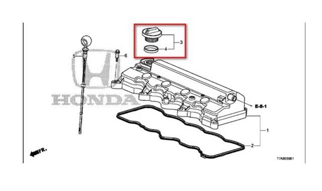 15610REZA00 HONDA Крышка маслозаливной горловины купить в Николаев