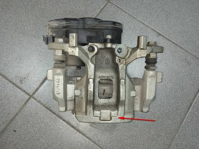 4785010030 TOYOTA Суппорт тормозной задний левый купить в Ровно