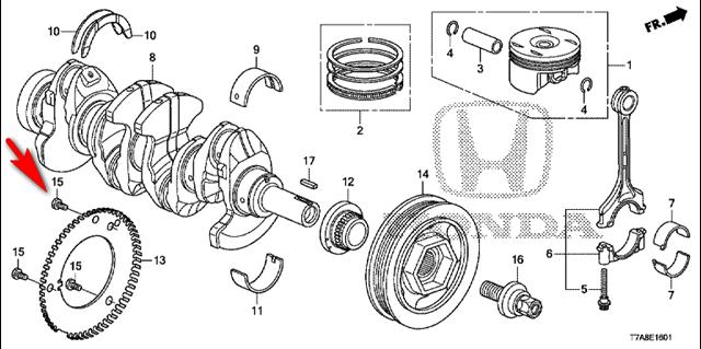 HONDA 90013RNAA01 в наличии Николаев