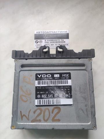 Компьютер двигателя A0225458732 MERCEDES