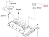 Крышка маслозаливной горловины 2651026600 HYUNDAI