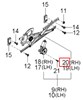 Стеклоподъемник передней правой двери 824043E000 HYUNDAI