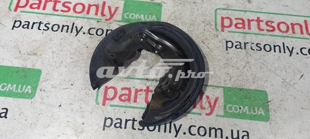 Щиток тормозного диска заднего правый 5N0615612D VAG