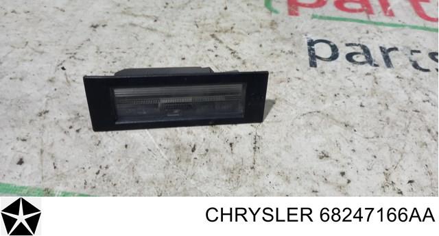 Фонарь подсветки заднего номера 68247166AA CHRYSLER