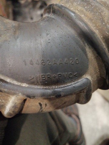 SUBARU 14462AA420 Патрубок воздушный, вход в турбину (наддув) в наличии Кривой Рог