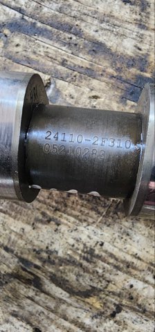 241102F310 HYUNDAI Впускной распредвал купить в Сумы