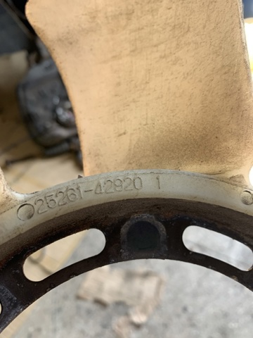 HYUNDAI 2526142920 Вентилятор (крыльчатка) радиатора охлаждения в наличии Житомир