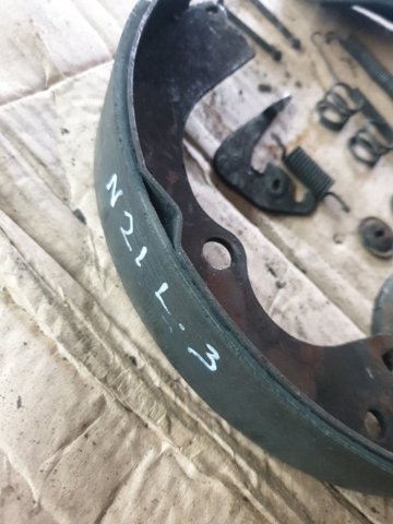 SUBARU 26298AA011 Задние барабанные колодки в наличии Запорожье