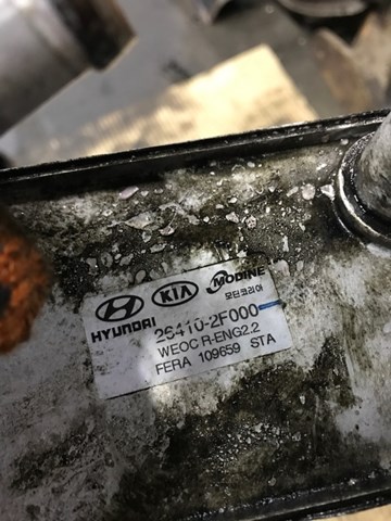 264102F000 HYUNDAI Радиатор масляный купить в Киев