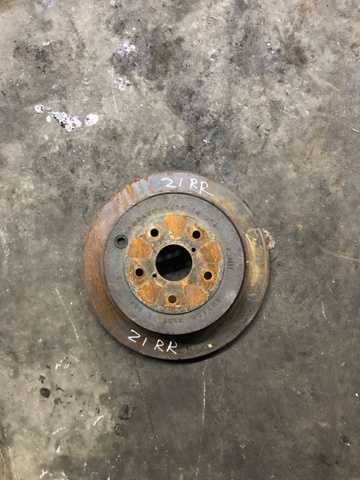 Тормозной диск Subaru Tribeca B9