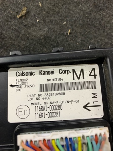 284B1BV80B NISSAN Блок комфорта купить в Сумы