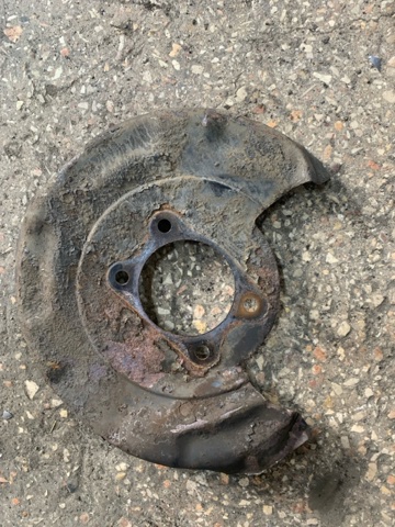 Пыльник тормозного диска заднего правый 58390A6100 HYUNDAI