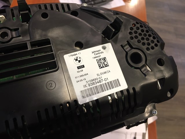 Приборная доска 62106993487 BMW