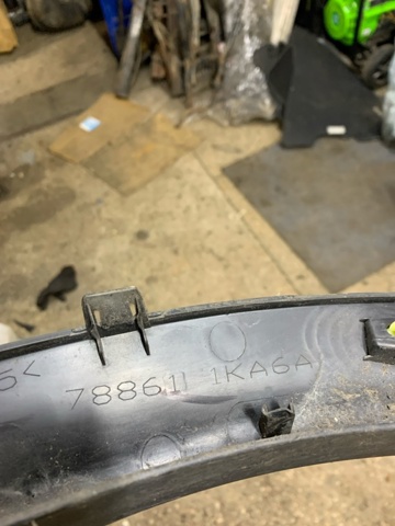 788611KA6A Расширитель (накладка) арки заднего крыла левый купить Днепр