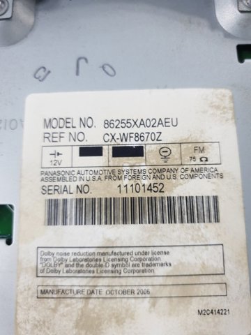 86255XA02AEU купить Ирпень