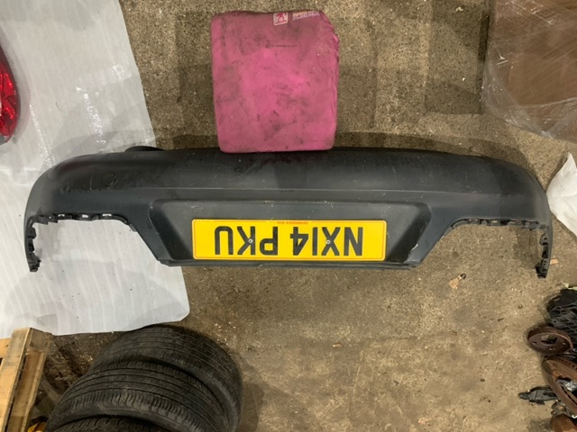 Бампер задний 866113U000 HYUNDAI