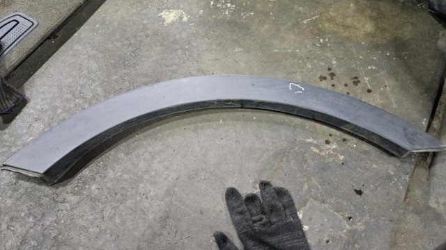 Накладка крыла заднего левого 877413U000 HYUNDAI