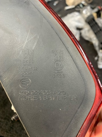 92403A2020 HYUNDAI Фонарь задний левый внутренний купить в Николаев